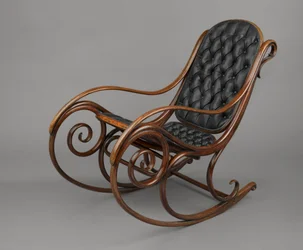 Rocking Chair, Model No. 1, designed c. 1860, manufactured c. 1900